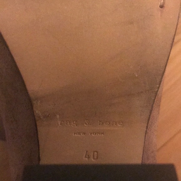 Rag and Bone Kinsey Bootie Brown (Taupe) 40 - Picture 8 of 8